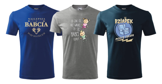 Druk DTG na bawełnianych koszulkach t-shirt Koszalin