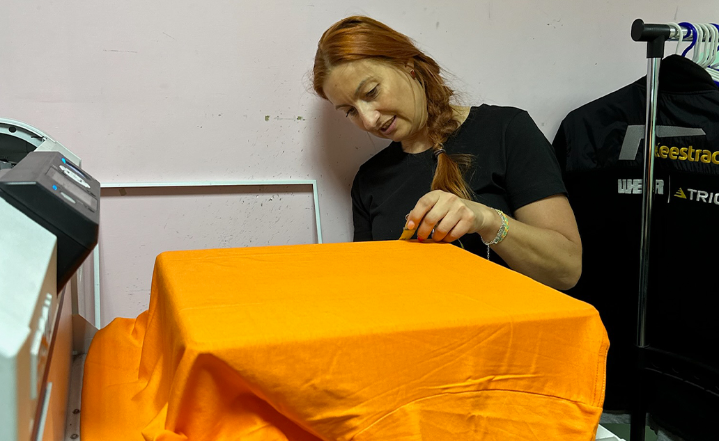 Druk DTG na odzieży bawełnianej