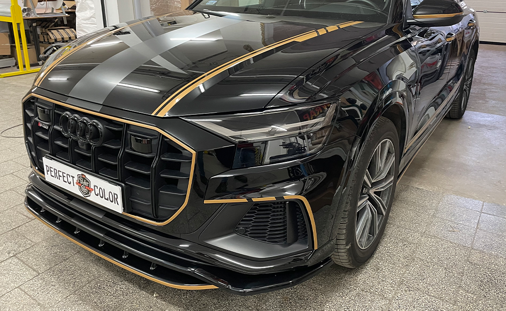 Audi Q8 stylizacja wyglądu samochodu