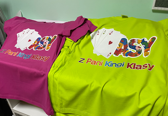 Druk na odzieży dziecięcej Koszalin